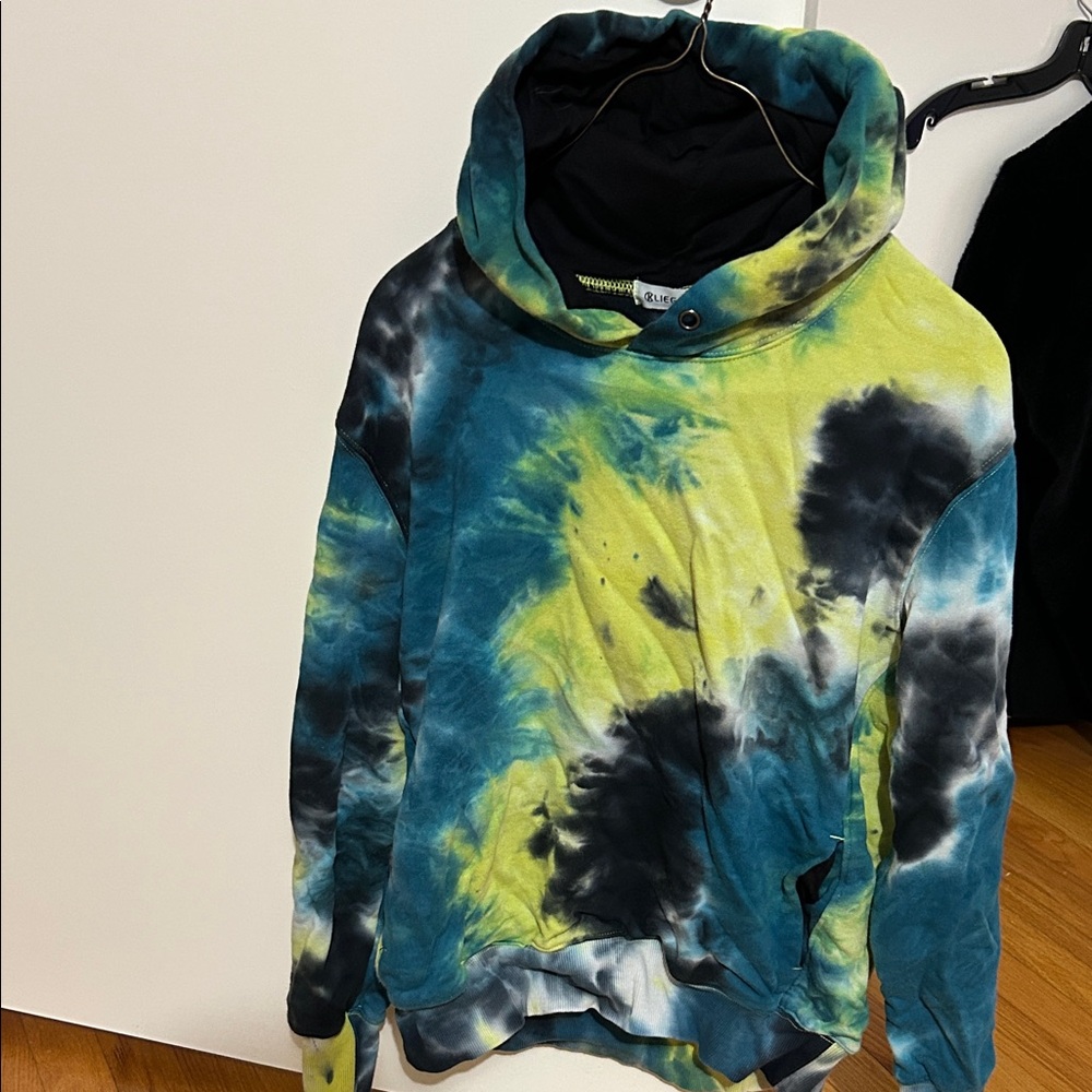 Tie-Dye Hoodie with Hood